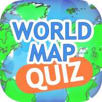 世界地図クイズ地理ゲーム