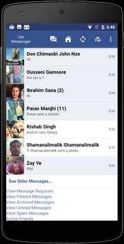 Lite Messenger screenshot 3