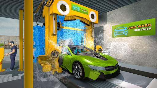 Modern Car Wash Games: Garage screenshot 6