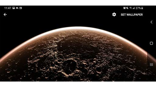 Planet Mars 3D Parallax Live Wallpaper screenshot 11