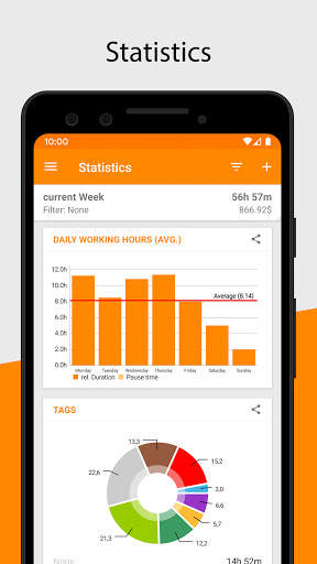 Timesheet - Time Tracker скриншот 3