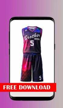 Desain bola basket jersey screenshot 1