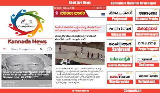 Kannada News Live: TV9 Kannada Live, ETV Kannada screenshot 1