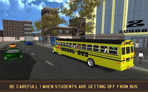 schoolbus simulator mengemudi screenshot 4