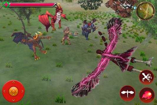 Scary Harpy 3D Jungle Sim screenshot 9
