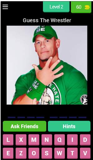 WWE Wrestlers Quiz Game screenshot 3