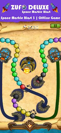 Space Marble Blast Zuma Clasic screenshot 2