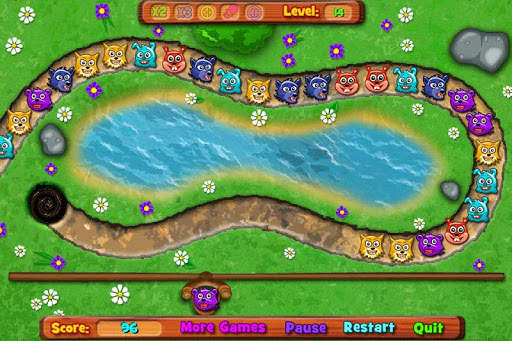 Save Funny Animals - Marble Shooter Match 3 game. screenshot 7