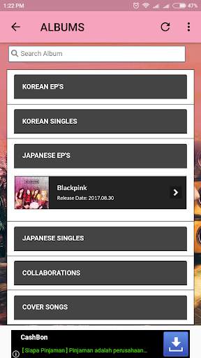 Blackpink Lyrics (Offline) screenshot 3