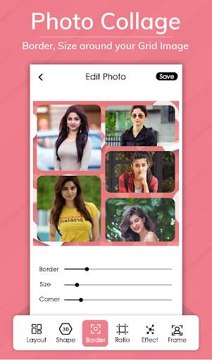 Photo Collage Make - Pic Editor 3 تصوير الشاشة