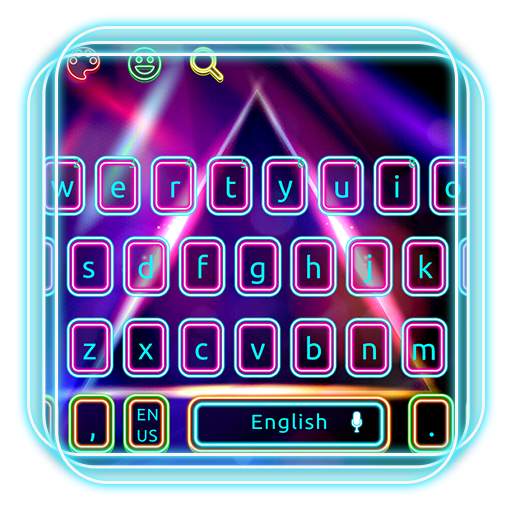 Neon Light Keyboard 10001003