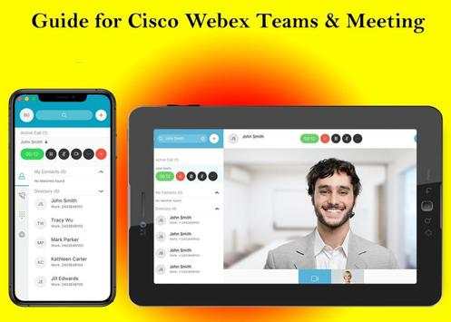 Guide for Cisco Webex Meetings & Teams screenshot 1