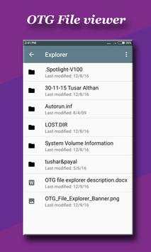 USB OTG File Explorer 5 تصوير الشاشة