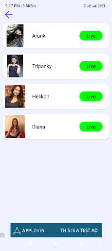 Sexy Girls Prank Video Call screenshot 3