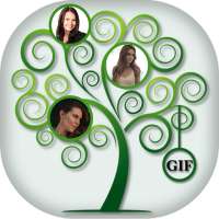 Tree Collage GIF Photo Frame Editor