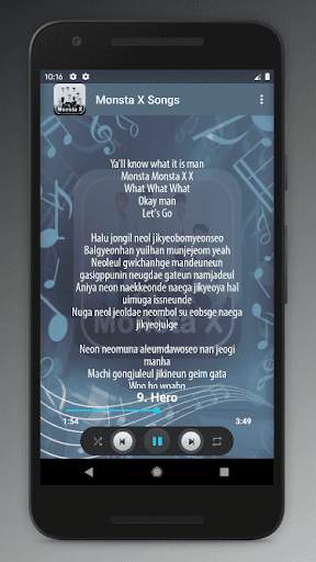 Monsta X Songs KPop Lyric screenshot 4