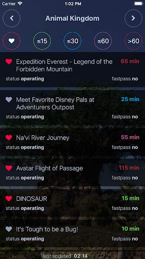 Wait Times at Disney World screenshot 7