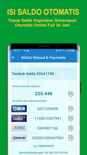 Distributor Agen Kuota Terlengkap - MAXsi Reload स्क्रीनशॉट 6