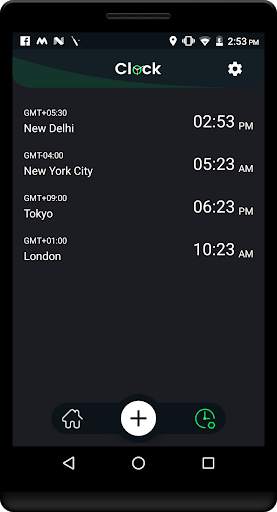 World Clock with Analog and Digital Mode screenshot 3