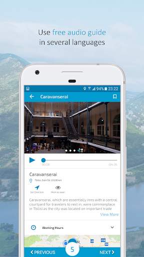 Guide-U: Georgian Travel App screenshot 2
