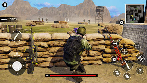 Sniper 3D Attack Shooting Game screenshot 5