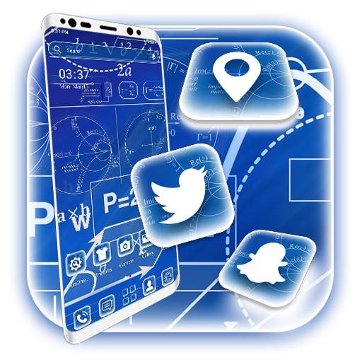 Math Geometry Launcher Theme 1.0