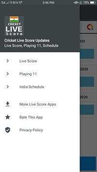 India Live Score Cricket App - Live Matches 2020 screenshot 5