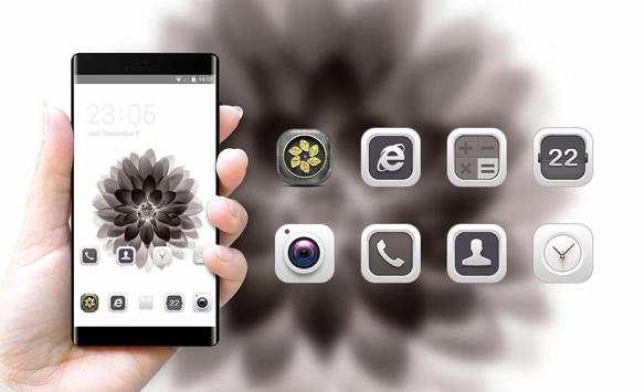Black lotus theme for Nokia 7 Plus wallpaper screenshot 4