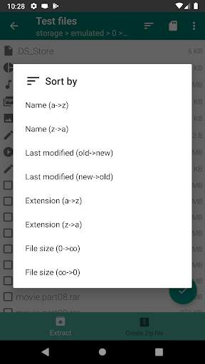Easy Unrar Unzip & zip (noads) screenshot 5