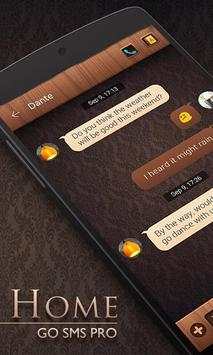 (FREE) GO SMS PRO HOME THEME screenshot 1