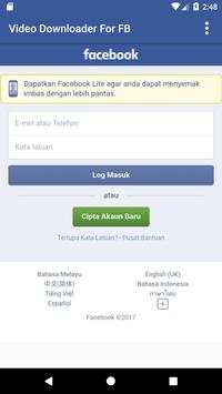 Video Downloader For FB screenshot 1