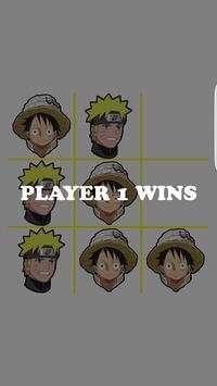 Tic Tac Toe - Luffy Vs Naruto screenshot 2