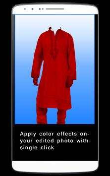 Men Kurta Pyjama Photo Editor screenshot 4
