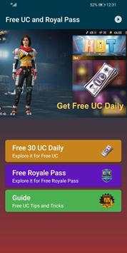 Free UC and Royal Pass screenshot 1
