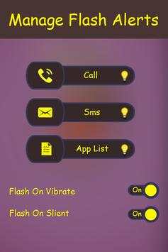 Flash Alert: Flashlight screenshot 2