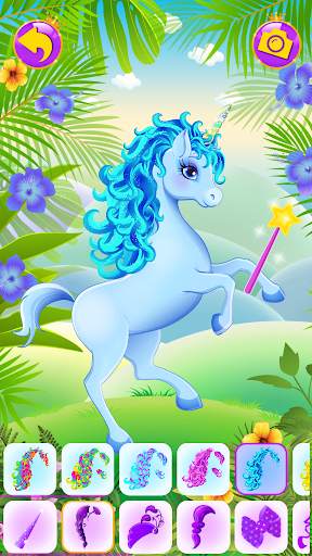 Unicorn Dress Up , Make Up & Girls Games 2021 screenshot 5
