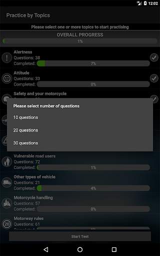 Motorcycle Theory Test UK Free скриншот 3