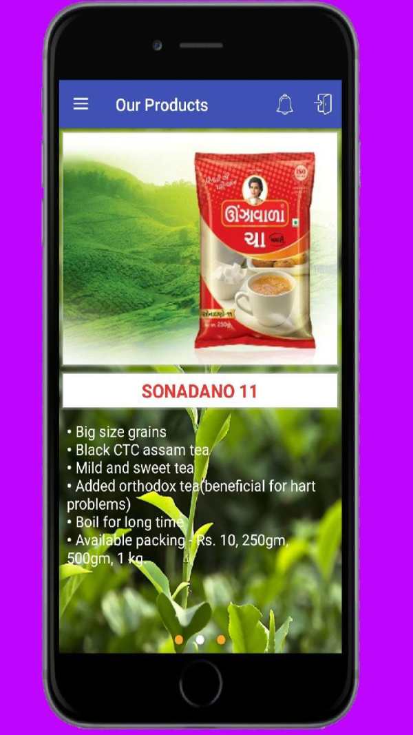 Unjhawala Tea - Premium Tea processors and packers screenshot 2
