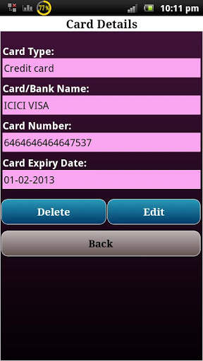Personal Data Manager screenshot 4