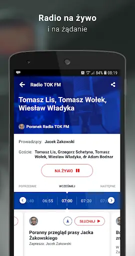 TOK FM - Radio i Podcasty screenshot 6