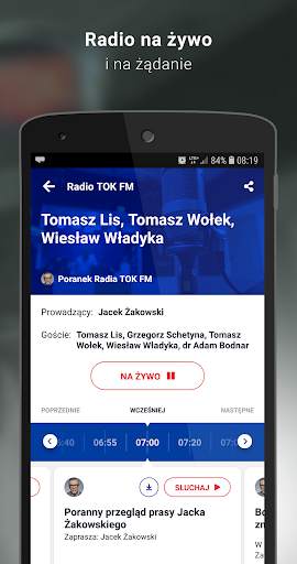 TOK FM - Radio i Podcasty screenshot 6