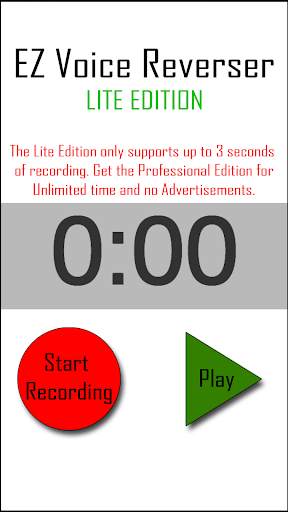 EZ Voice Reverser - Lite Edition screenshot 2