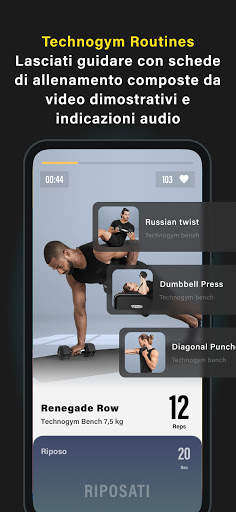 Technogym screenshot 5