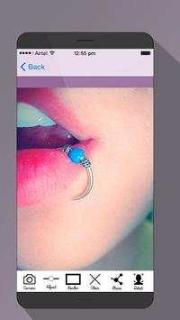 Piercing Camera Photo Editor screenshot 1