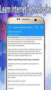 Learn Internet Technologies स्क्रीनशॉट 4