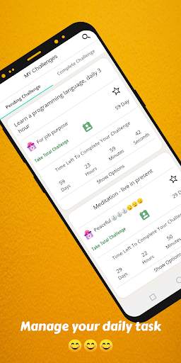 Challenge Yourself - Daily Habit And Goal Tracker 3 تصوير الشاشة