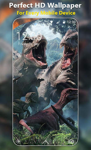 Dinosaur Live Wallpaper HD screenshot 2