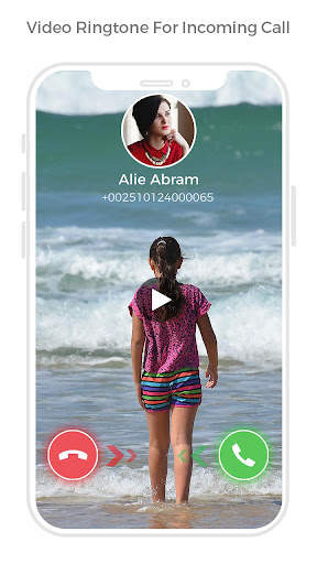 Video Ringtone Incoming Call screenshot 1
