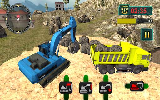 Heavy Excavator Games: Dump Truck Simulator screenshot 6