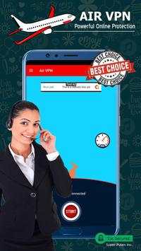 Air VPN - Unlimited Free VPN & Fast VPN Proxy screenshot 1